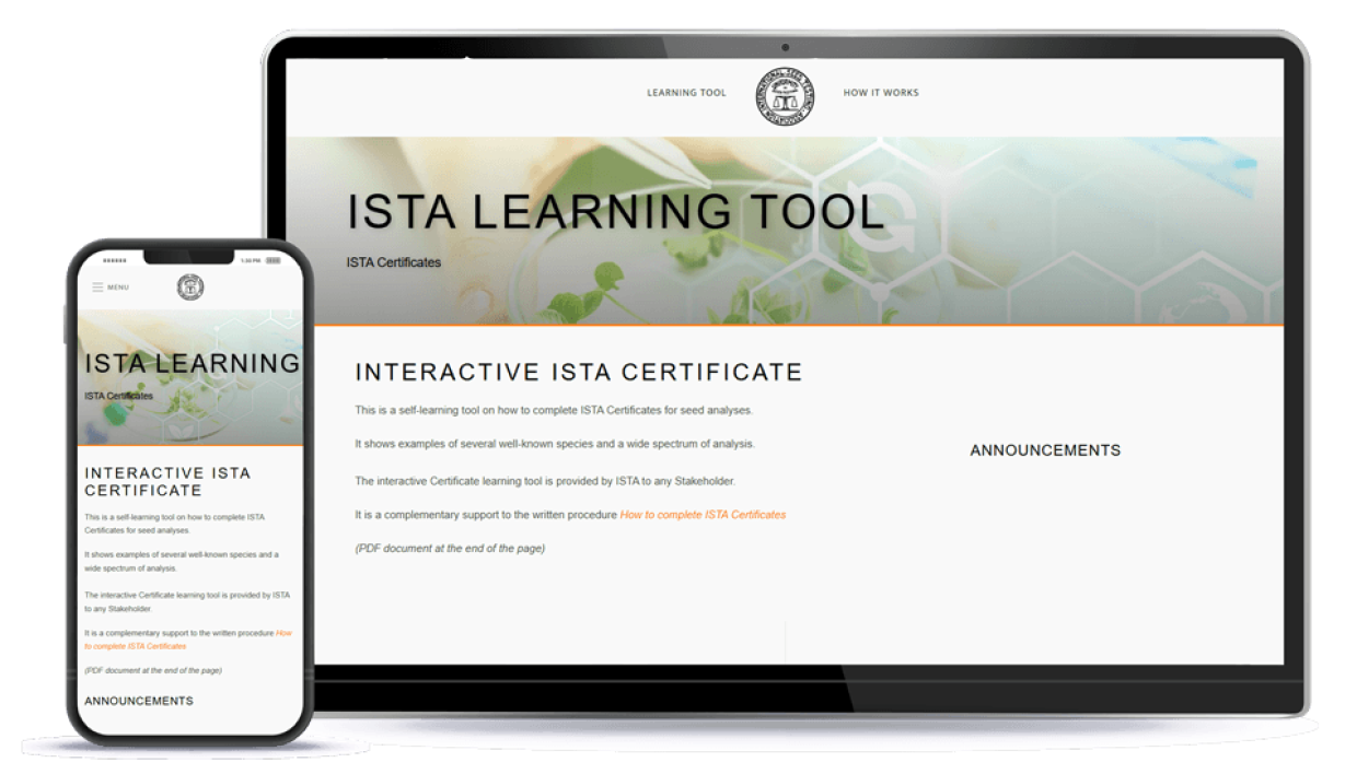 Referenzbild:International Seedtest Organisation ISTA, Zürich